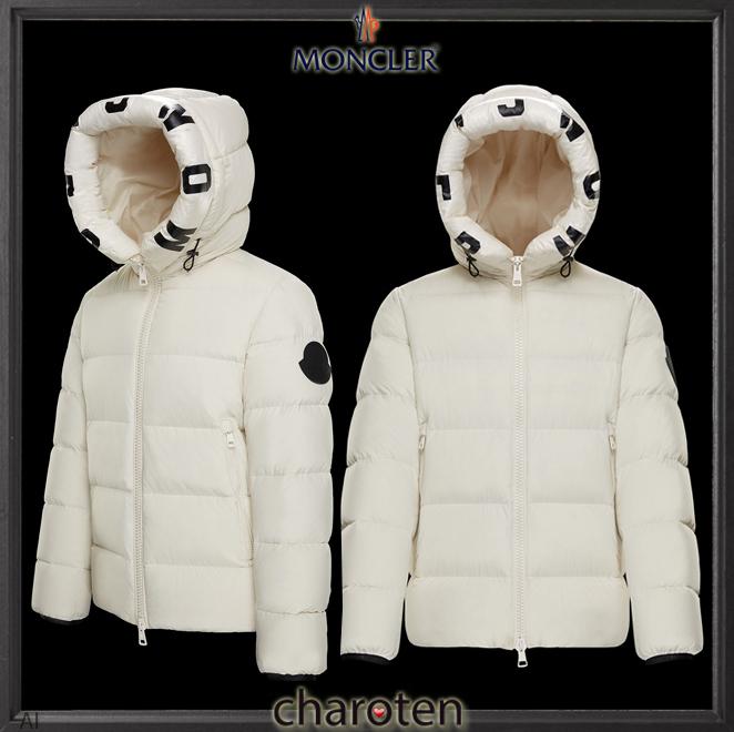 関税送料込 MONCLER コピー DUBOIS ダウンジャケット フードにビッグロゴ☆こなれた感じ 9082409